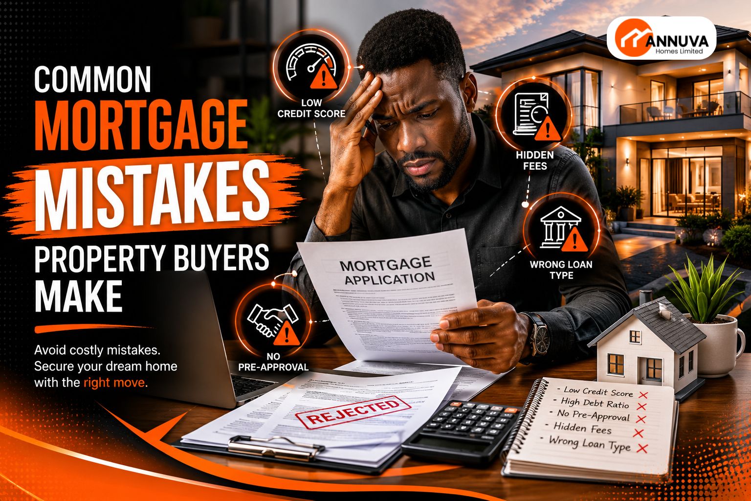 Common Mortgage Mistakes Property Buyers Make
